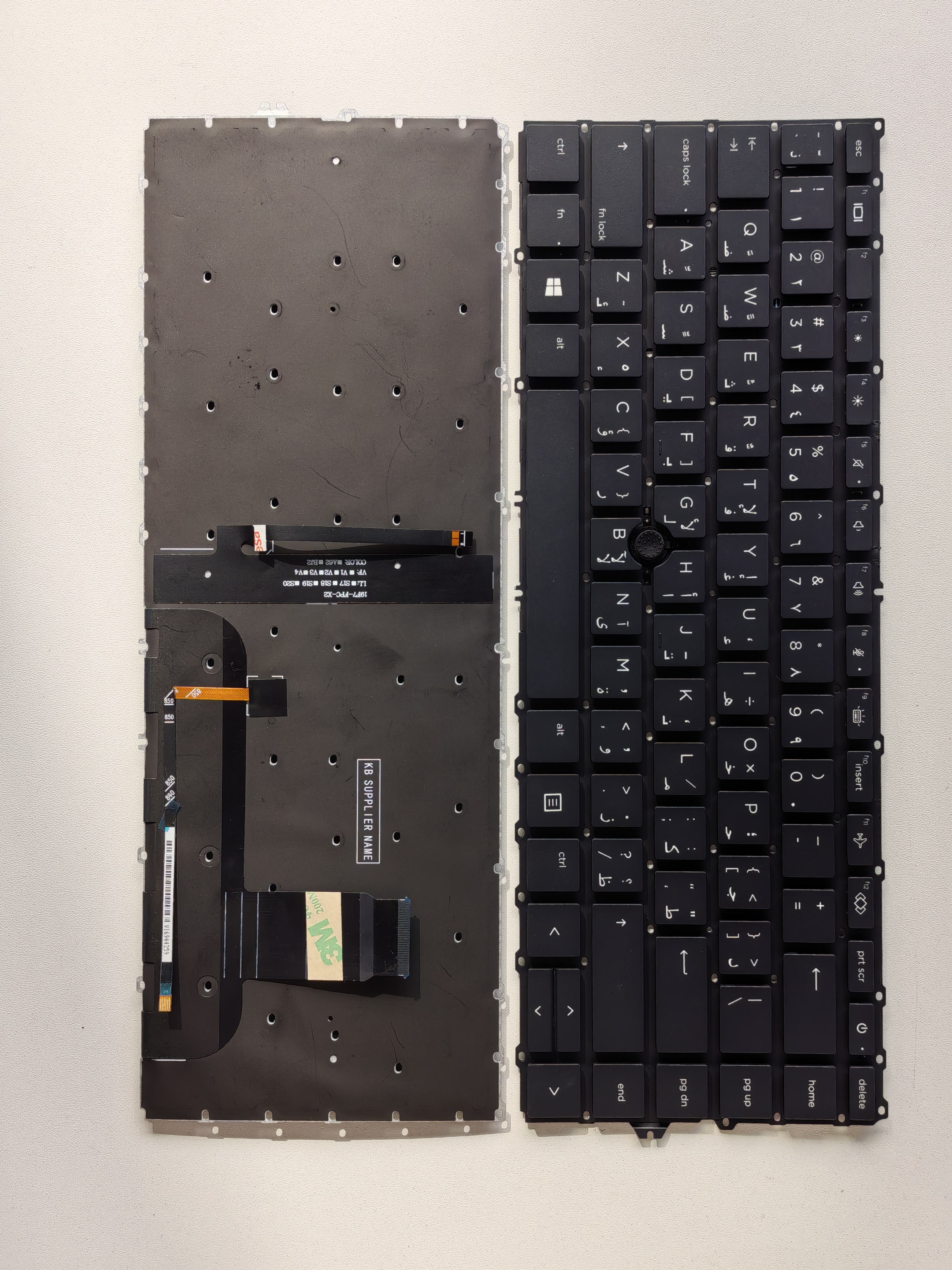 Picture of New Replacement Laptop Keyboard For HP 840G7/745G7/840G8/745G8/zbook firefly 14 G7 G8 BLACK With Point Backlit (OEM) AR Layout